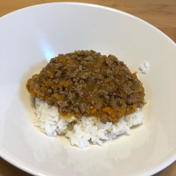 FPで時短！ひき肉カレー